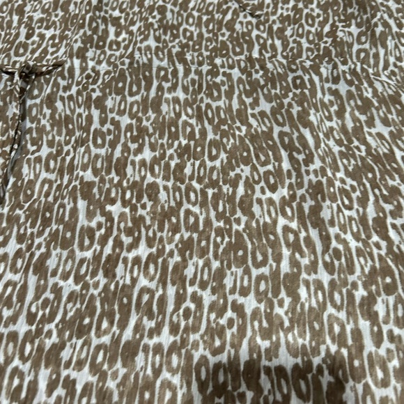 Kenneth Cole Reaction Animal Print Swim Cover Up Size XL - Picture 2 of 4